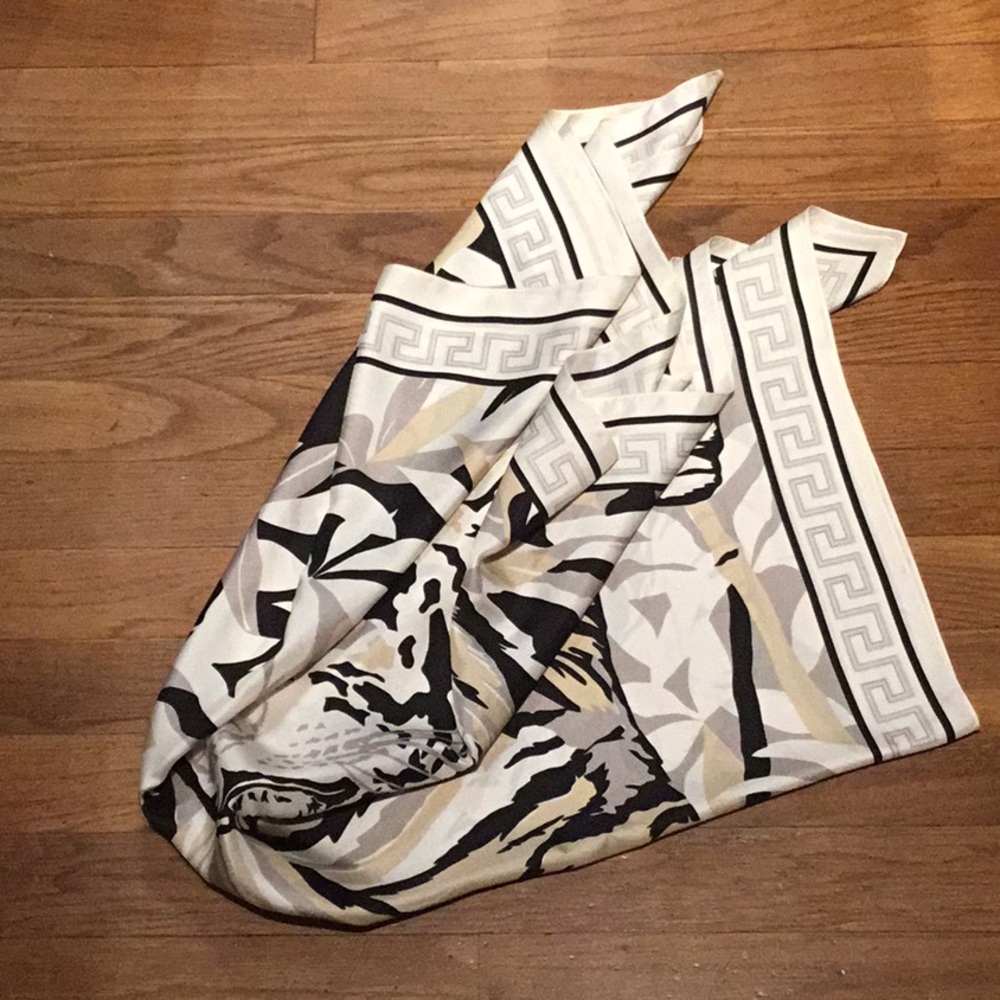 Echo Silk Square Scarf - image 4